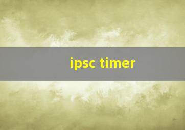 ipsc timer